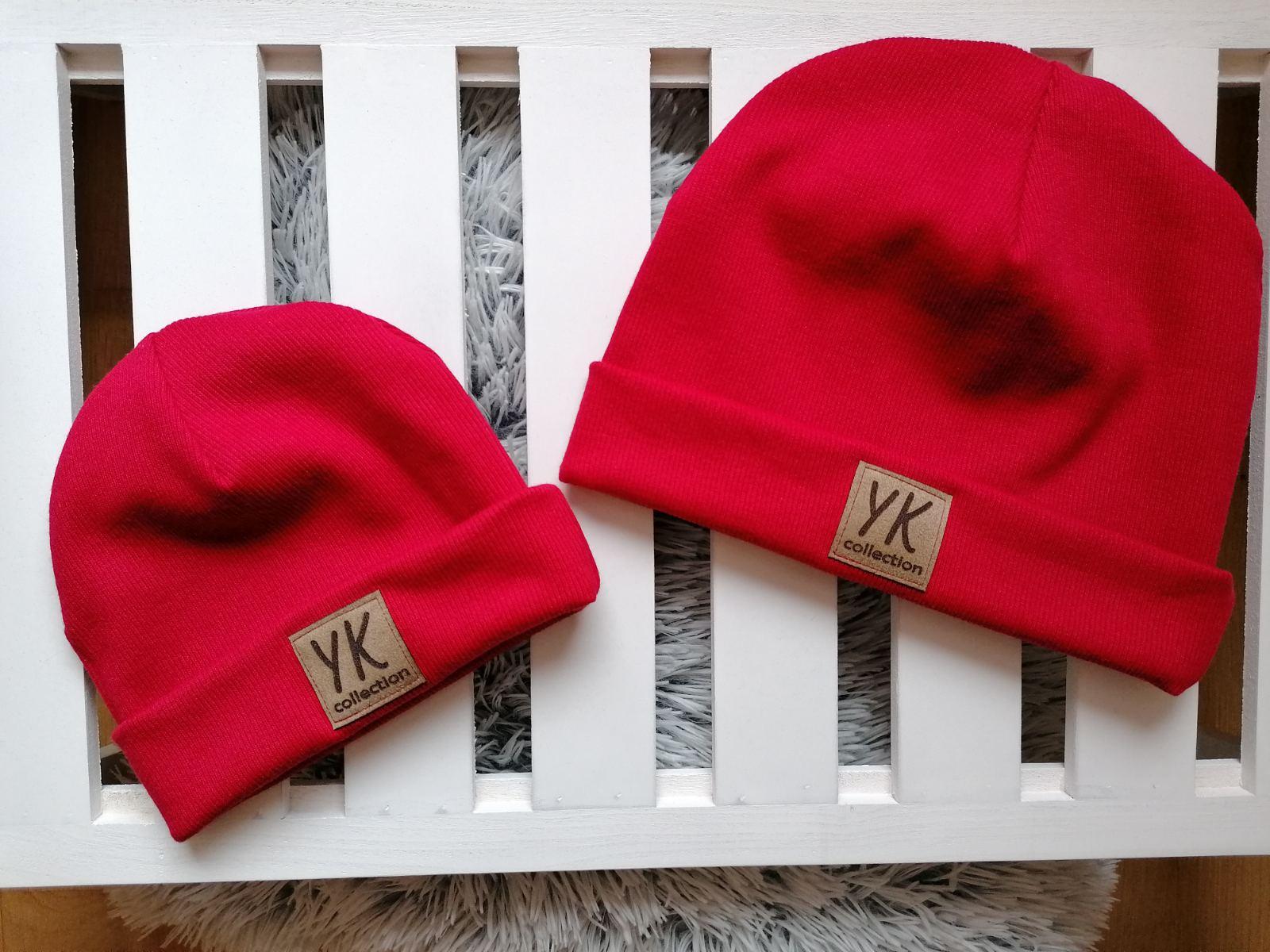 Čepice dětská zimní Červená YK Collection