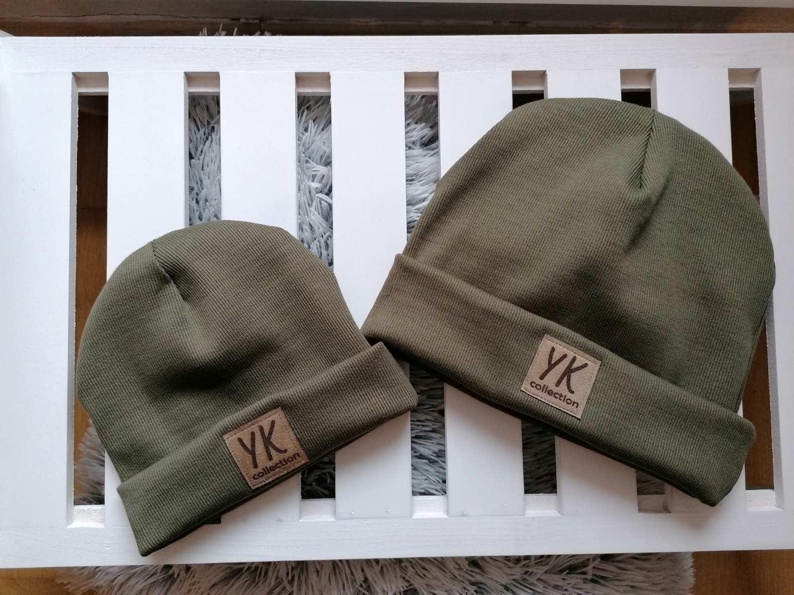 Čepice dospělá zimní Khaki YK Collection