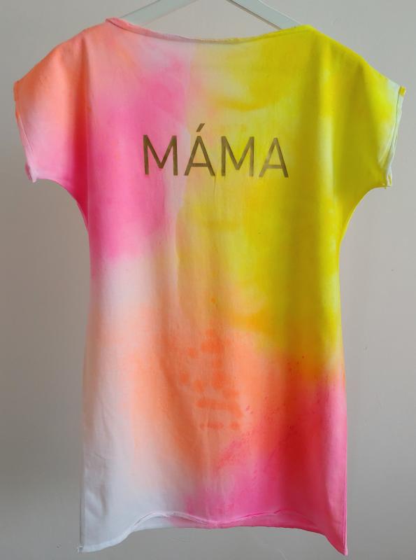 Dámské triko COLOR světlý + dětské triko COLOR ZDARMA vlastní barvy