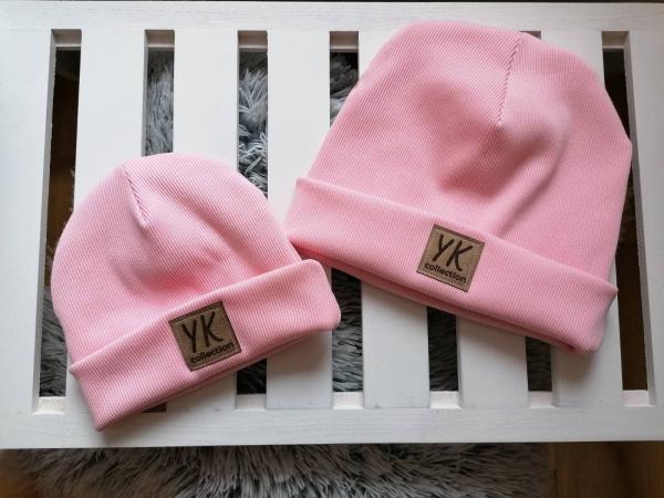 Čepice dětská zimní Růžová YK Collection