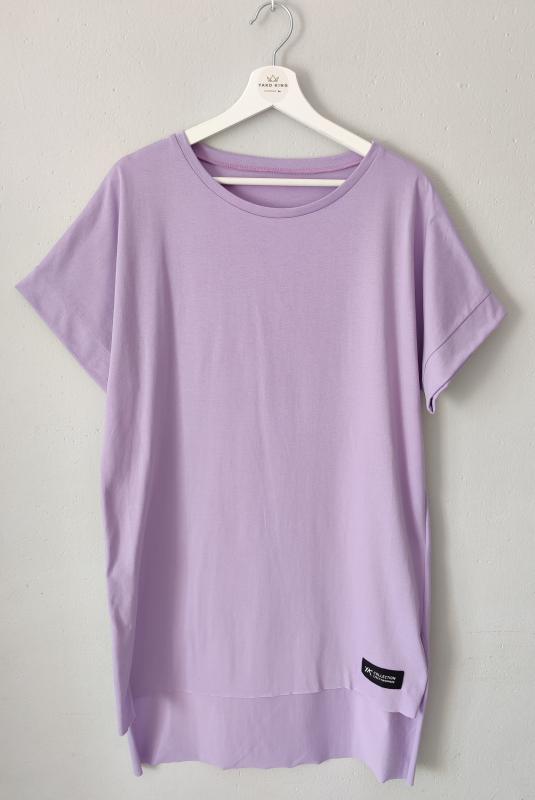 Tričko šaty oversize nestříkané 10 barev
