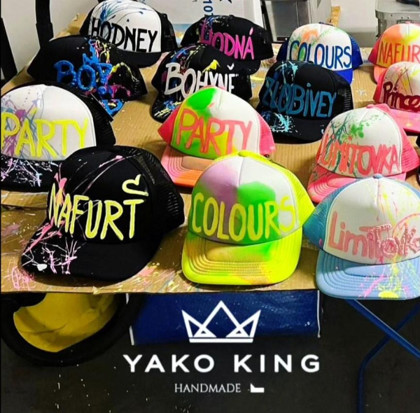 Kšiltovka 7 barev, stříkání a nápis zdarma 4