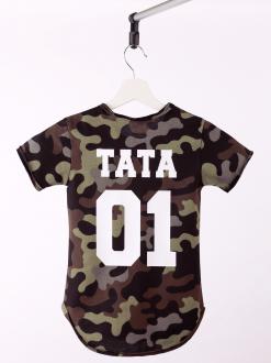 Vojenské dlouhé camo tričko TATA